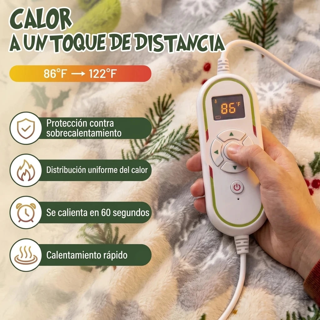 Mando de control de temperatura, de 86°F a 122°F, con protección contra sobrecalentamiento